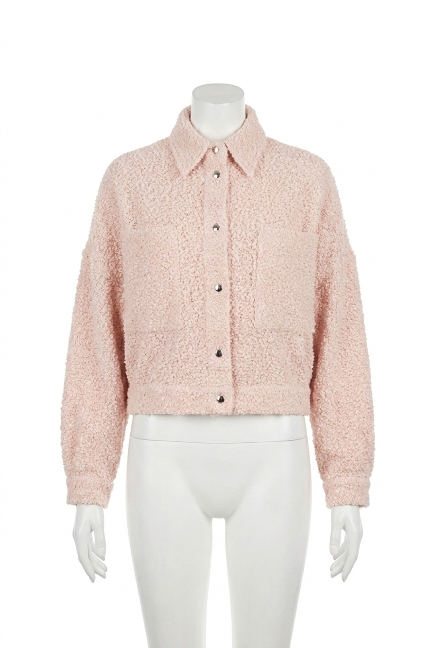 NEW IRO pabli jacket in blush pink